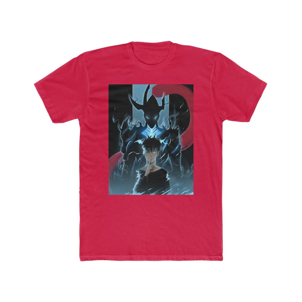 Igris and Sung Jin-Woo Shuuu Crew T-Shirt - Image 13