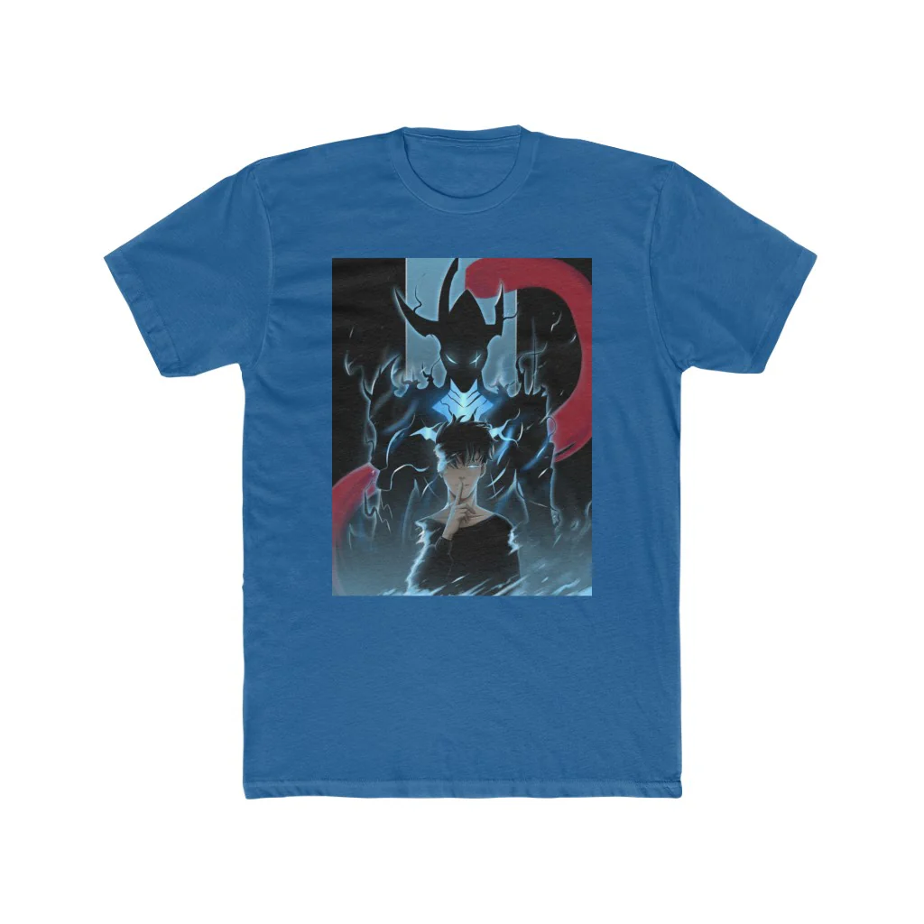 Igris and Sung Jin-Woo Shuuu Crew T-Shirt - Image 8