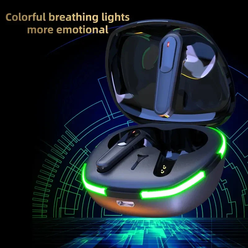 Pro60 Wireless TWS Bluetooth Earbuds Noise Cancelling Headset - Image 3