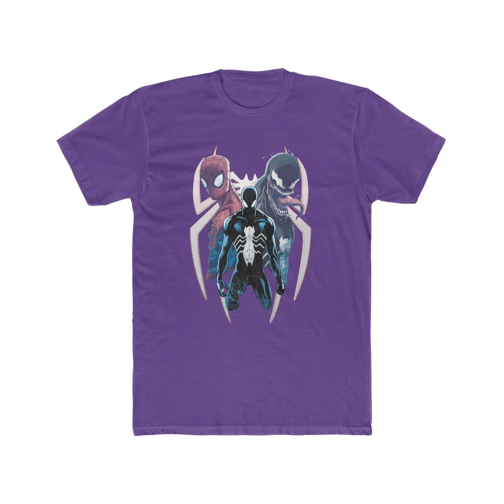 Spider-Man and Venom Crew T-Shirt - Image 11
