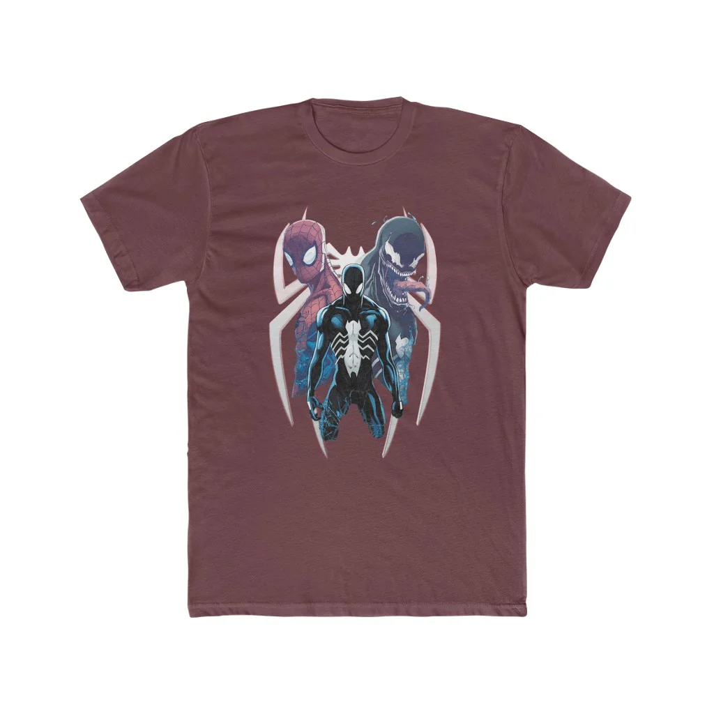 Spider-Man and Venom Crew T-Shirt - Image 14