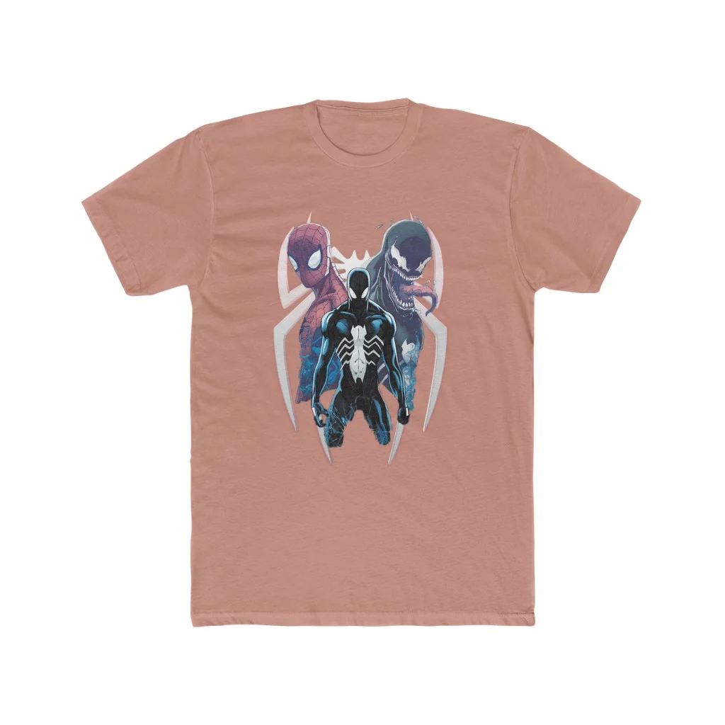 Spider-Man and Venom Crew T-Shirt - Image 3