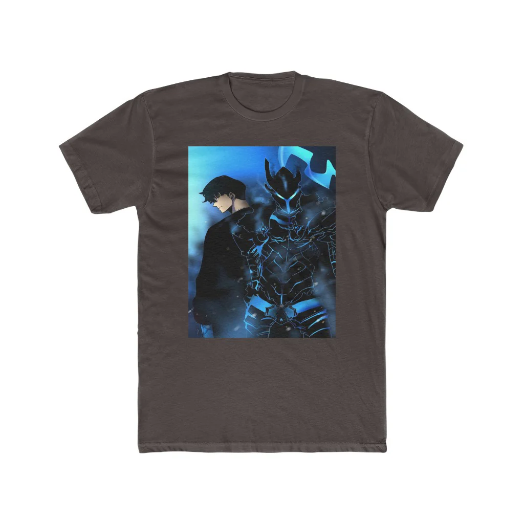 Sung Jin-Woo and Igris Crew T-Shirt - Image 4