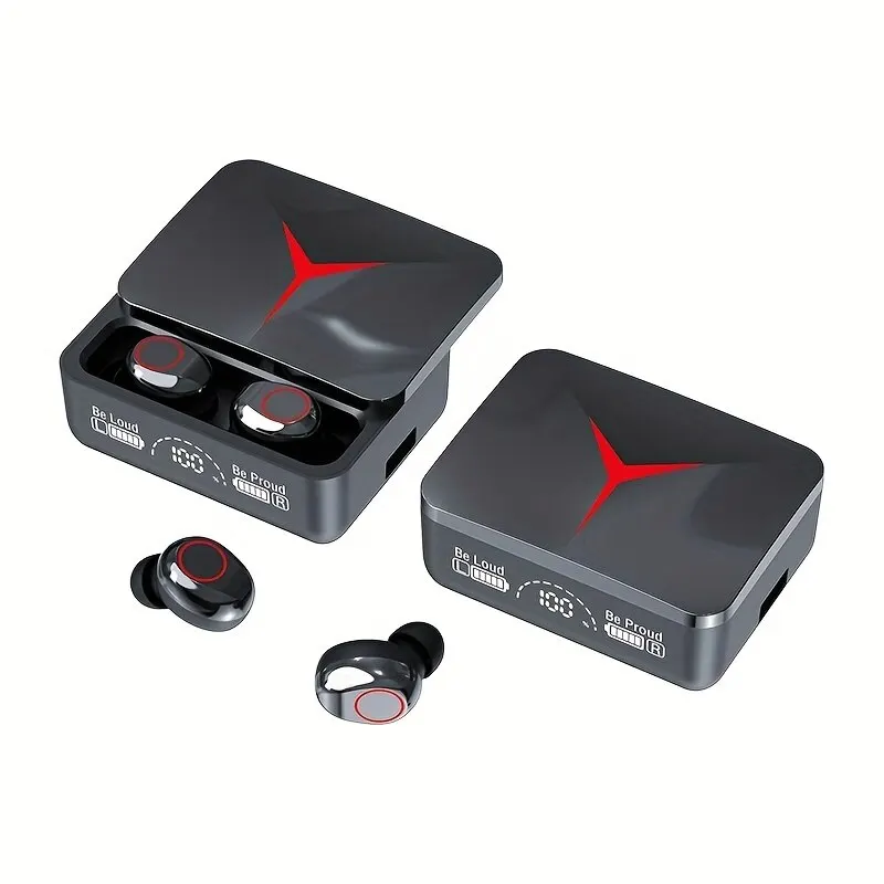 TWS M90 Wireless Headphones Sliding Cover Gaming Earphone Bluetooth 5.3 Sport Earbuds Music Headsets - Image 9